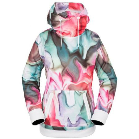 Mikina Volcom Spring Shred Hoody Wms - Růžová - M