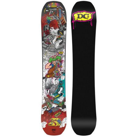 Snowboard Dc Emb - Šedá - 158W