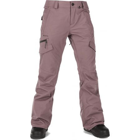 Kalhoty Snb Volcom Aston Gore-Tex Wms - Růžová - M