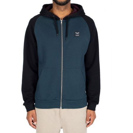 Mikina Iriedaily De College 2 Zip Hood - Modrá - S