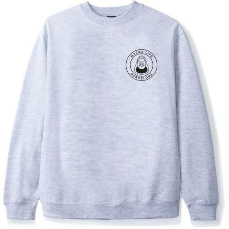Mikina Macba Life Og Logo Crewneck - Šedá - M