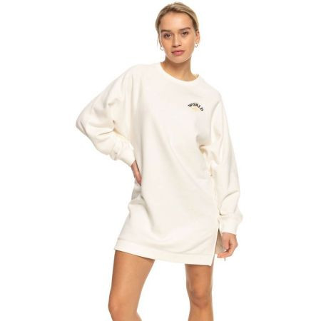 Šaty Roxy Breaking Waves B - Bílá - S