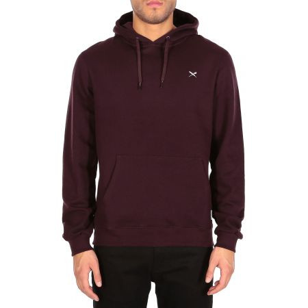 Mikina Iriedaily Mini Flag 2 Hoody - Vínová - M