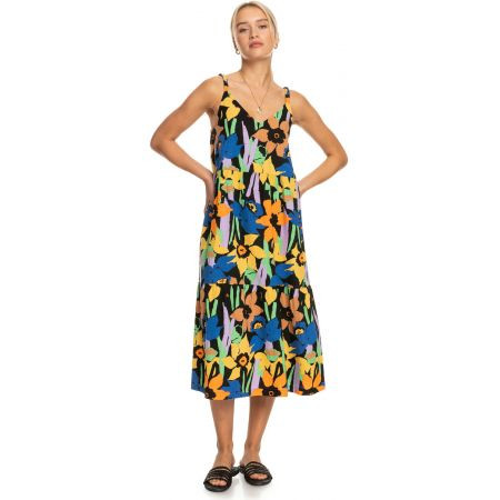 Šaty Roxy Waiting Line Printed - Modrá - S