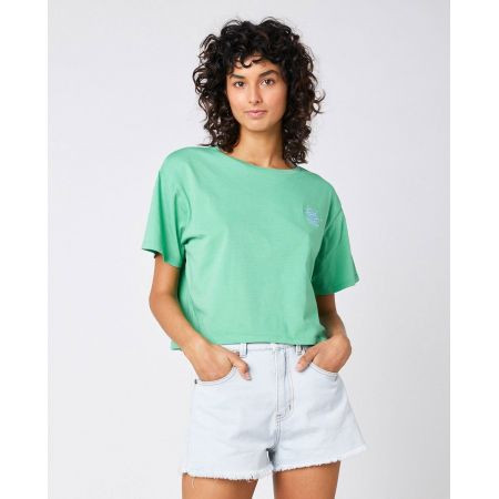 Triko Rip Curl Search Icon Crop Wms - Zelená - L