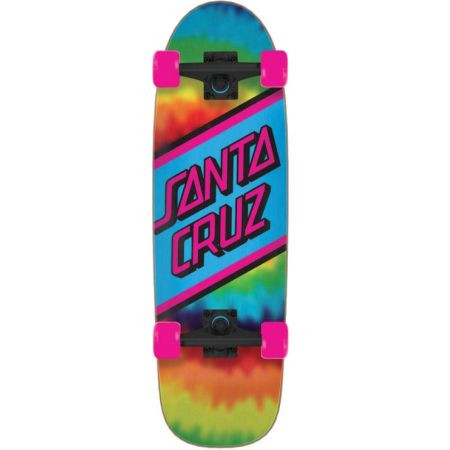 Cruiser Santa Cruz Rainbow Tie Dye - Modrá - 8.79