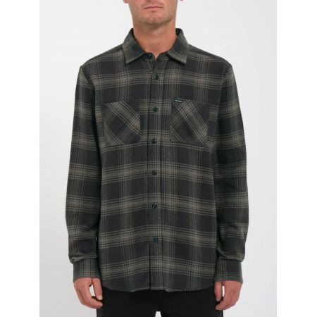 Košile Volcom Tone Stone L/S - Černá - M