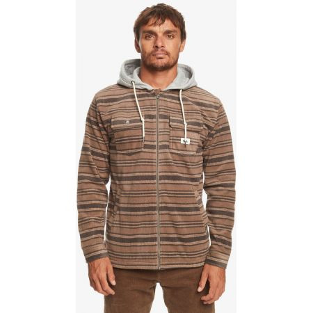 Mikina Quiksilver Super Swell - Hnědá - Xxl