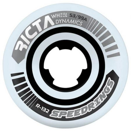 Sk8 Kola Ricta Speedrings Wide - Bílá - 53Mm/99A