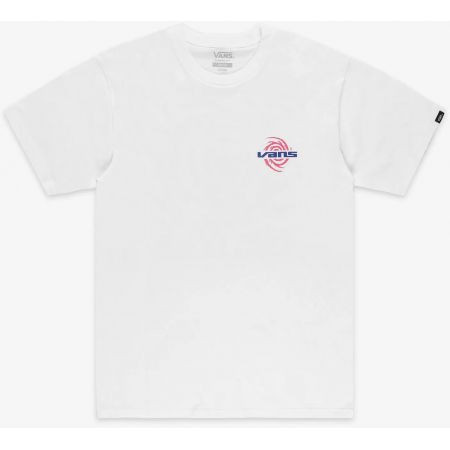 Triko Vans Wormhole Warped S/S - Bílá - M