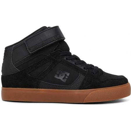 Boty Dc Pure High-Top Ev Kids - Černá - Us3.5K