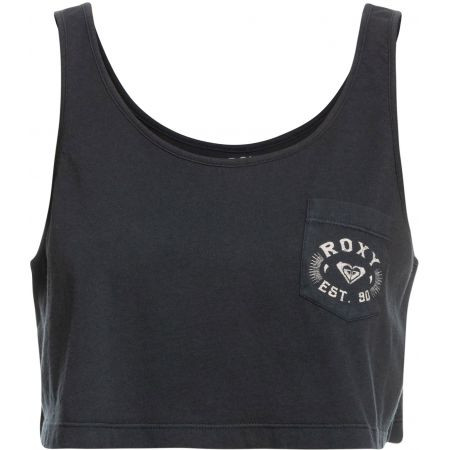 Triko Roxy Crop Summer A - Černá - Xs