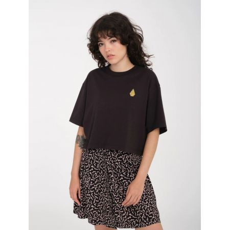 Triko Volcom Tetsunori 1 S/S Wms - Černá - Xs