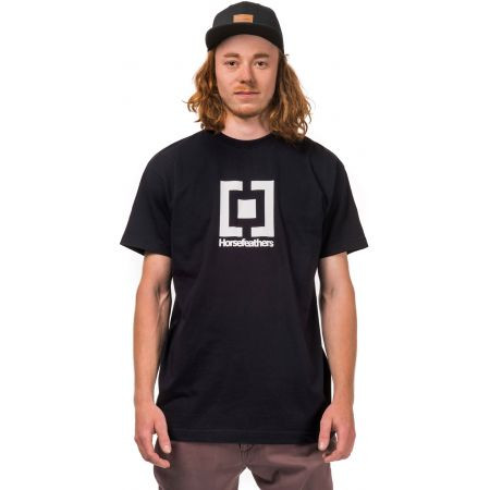 Triko Horsefeathers Base - Černá - L