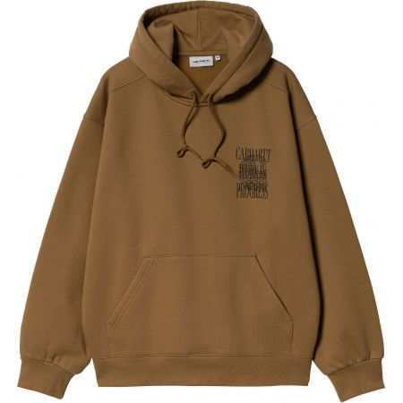 Mikina Carhartt Wip Hooded Always A Wip - Hnědá - M