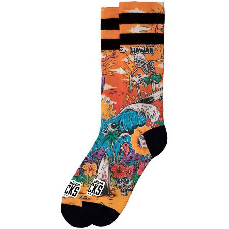 Ponožky American Socks Hawaii - Oranžová - S/M