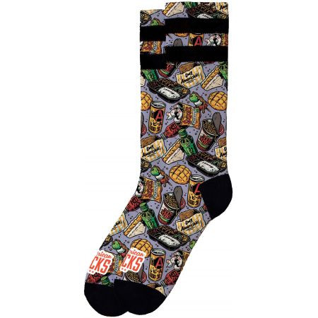 Ponožky American Socks Yummies - Fialová - L/Xl