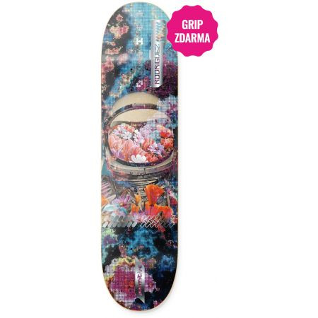Sk8 Deska Primitive Rodriguez Contact - Modrá - 8.0