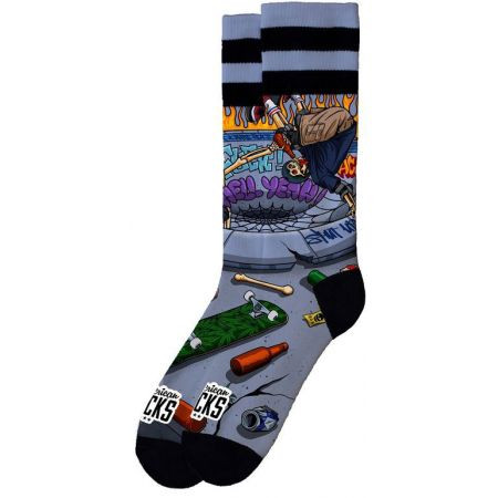 Ponožky American Socks Thrashpals - Šedá - L/Xl