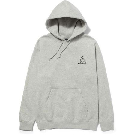 Mikina Huf Set Triple Triangle Hoodie - Šedá - L