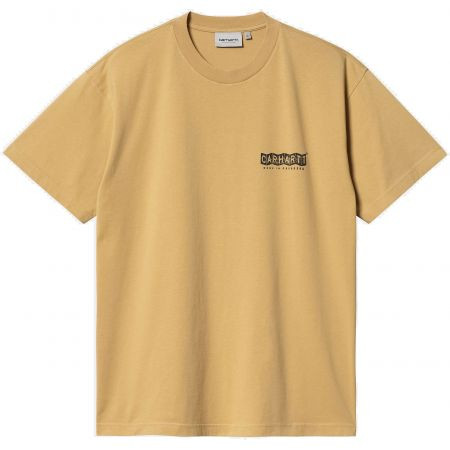 Triko Carhartt Wip Stamp S/S - Žlutá - L