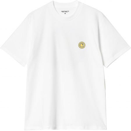 Triko Carhartt Wip Zipper S/S - Bílá - M