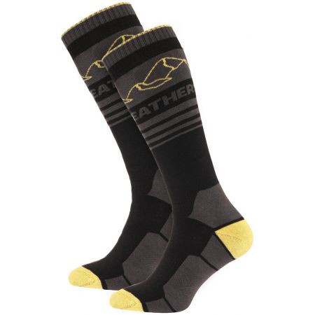 Ponožky Snb Horsefeathers Shaun Snow - Černá - 11/13