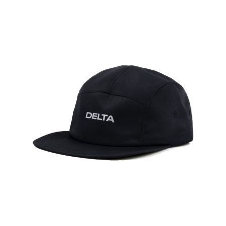 Kšiltovka Delta Logo 5 Panel - Černá - Univerzální