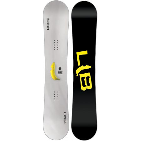Snowboard Lib Tech Skate Banana - Bílá - 154