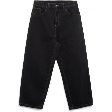 Kalhoty Carhartt Wip Brandon 5-Pocket De - Černá - Xl