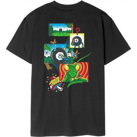 Triko Santa Cruz Winkowski 8Ballr Comic - Černá - M