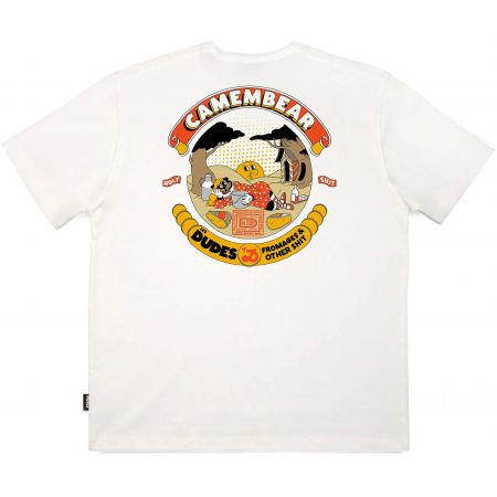 Triko The Dudes Camembear - Béžová - L