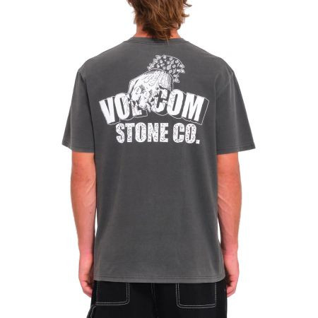 Triko Volcom Stone Force Co Pw S/S - Černá - L