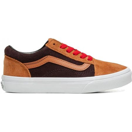 Boty Vans Old Skool V Kids - Hnědá - Us10.5K