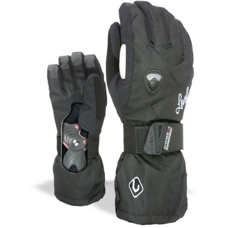 Rukavice Level Butterfly Wms - Černá - Sm