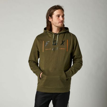 Mikina Fox Locker Pullover - Zelená - M