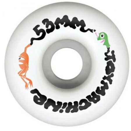 Sk8 Kola Toy Machine Trail - Bílá - 53Mm/99A