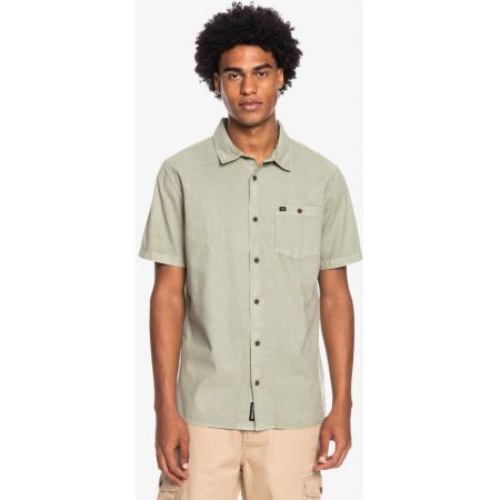 Košile Quiksilver Bolam S/S - Zelená - S