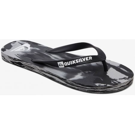 Žabky Quiksilver Molokai Marled - Černá - Us13