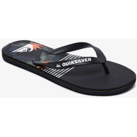 Žabky Quiksilver Molokai Jungle Swell - Černá - Us14