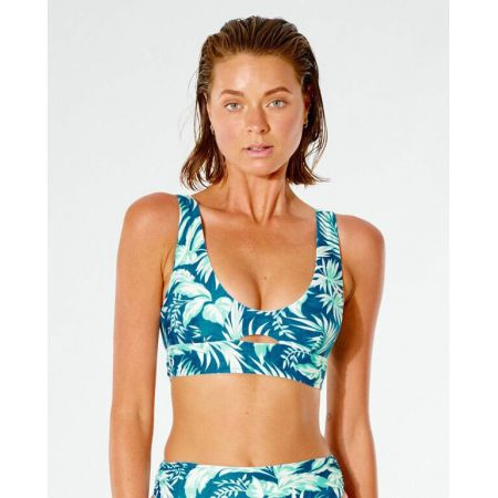 Plavky Rip Curl Sun Rays Mirage Top Wms - Modrá - S