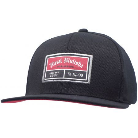 Kšiltovka Metal Mulisha Worldwide Flex - Černá - S/M