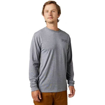 Triko Fox Out And About L/S Tech - Šedá - Xl