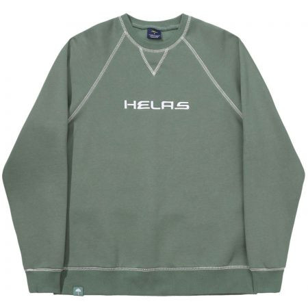Mikina Hélas Seams Crewneck - Zelená - Xl