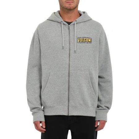 Mikina Volcom Watanite Zip Fleece - Šedá - M