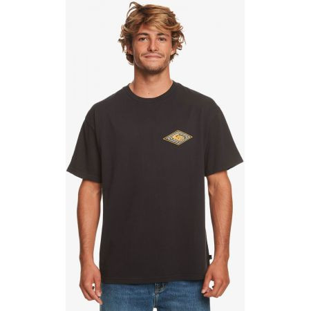 Triko Quiksilver Fall City S/S - Černá - M