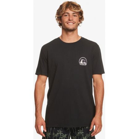Triko Quiksilver Clean Circle S/S - Černá - M