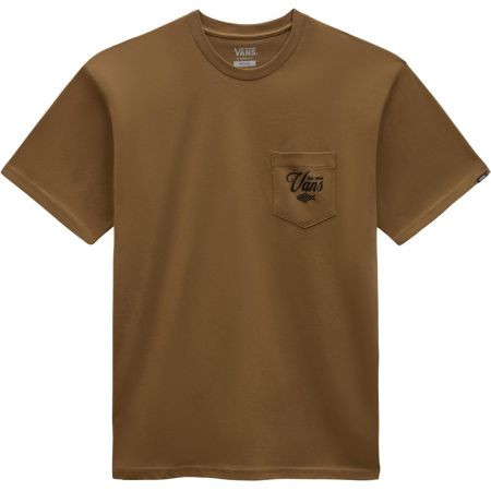 Triko Vans Fishing Club Pocket S/S - Béžová - M