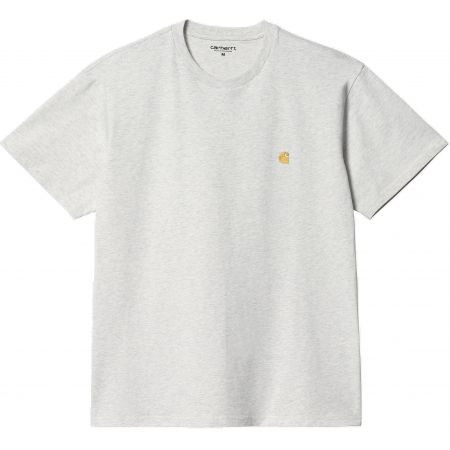 Triko Carhartt Wip Chase S/S - Šedá - S
