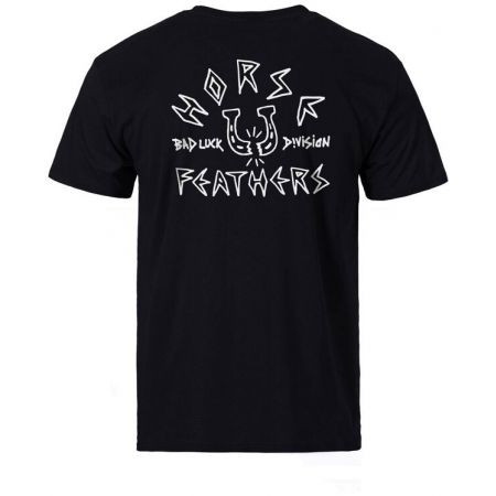 Triko Horsefeathers Bad Luck - Černá - Xl